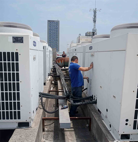 凉城中央空调制热和不制冷系统维修方法